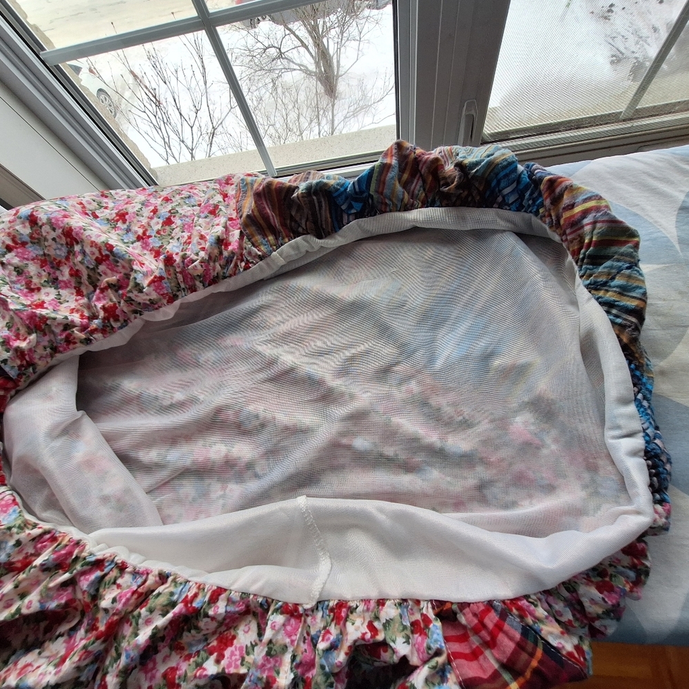 Colorful Patchwork Dress - Picture 6 of 6